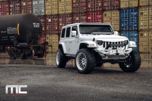 Jeep Wrangler Sahara Unlimited by MC Customs on Avant Garde Wheels 2018 года